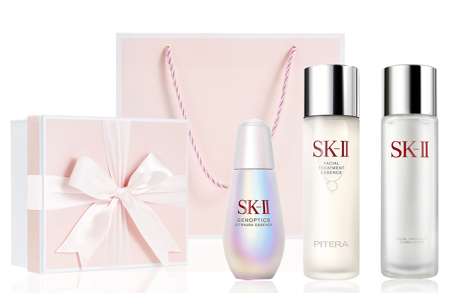 Наборы для ухода за кожей SK-II Pitera: эссенция для лица Facial Treatment Essence, крем Skinpower Advanced Cream и лосьон Facial Treatment Clear Lotion — фото 2