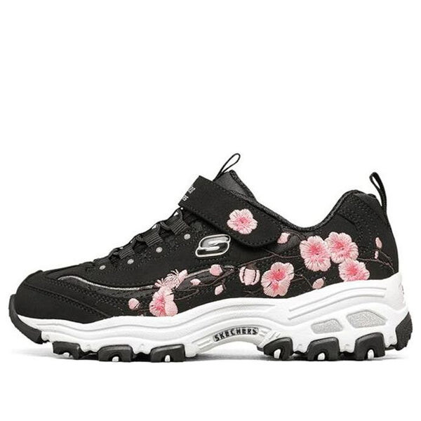 

Кроссовки d'lites 'black pink' Skechers, черный