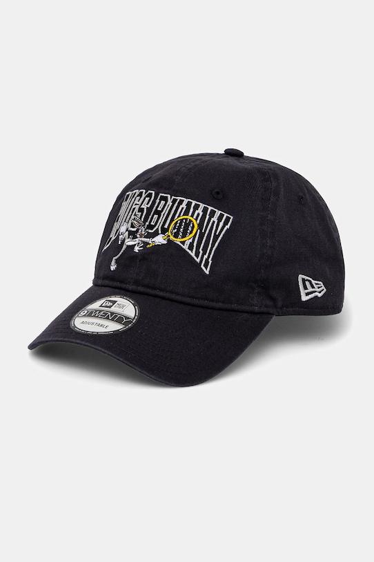 

Хлопковая кепка с козырьком New Era, темно-синий