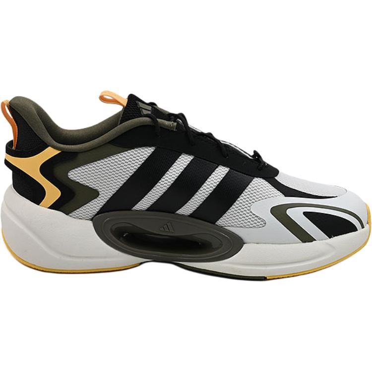Детские кроссовки Galaxy с низким верхом, устойчивые к истиранию Adidas, черный/серый — фото 2
