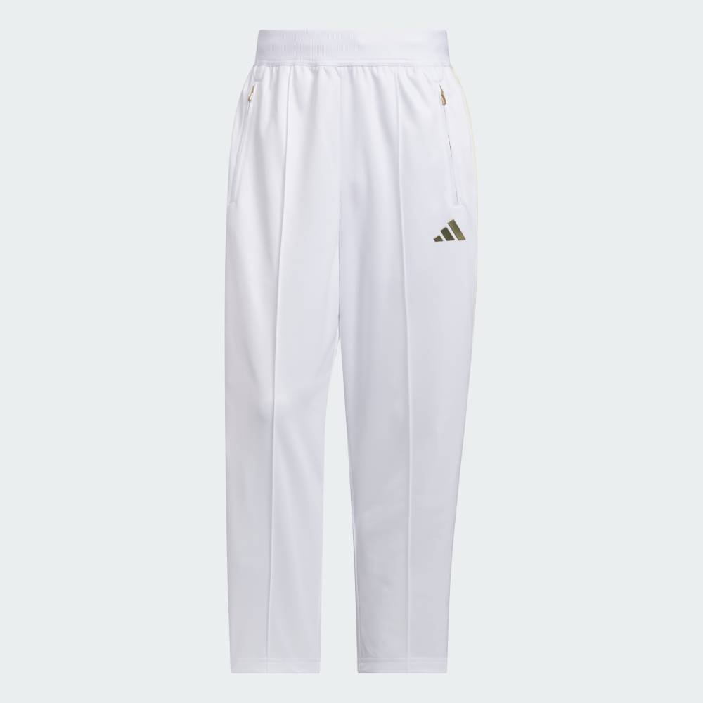 Официальные спортивные брюки Stadium Gold свободного кроя с открытым низом. Adidas, white — фото 4