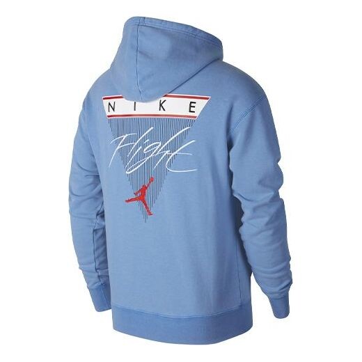 

Толстовка Air Jordan MENS Logo Print Long Sleeve Blue, синий
