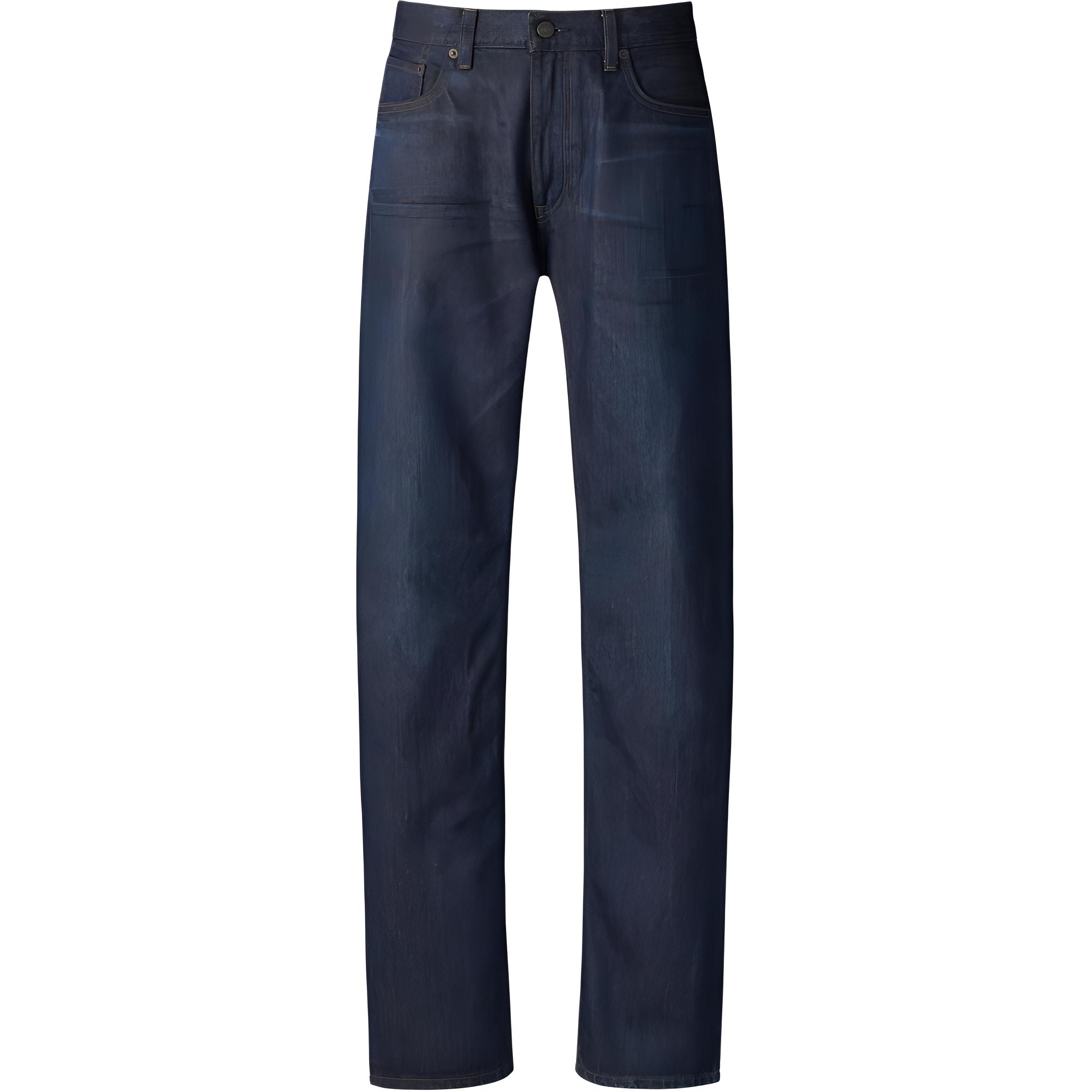 

Юнисекс Джинсы Морской Синий UNIQLO