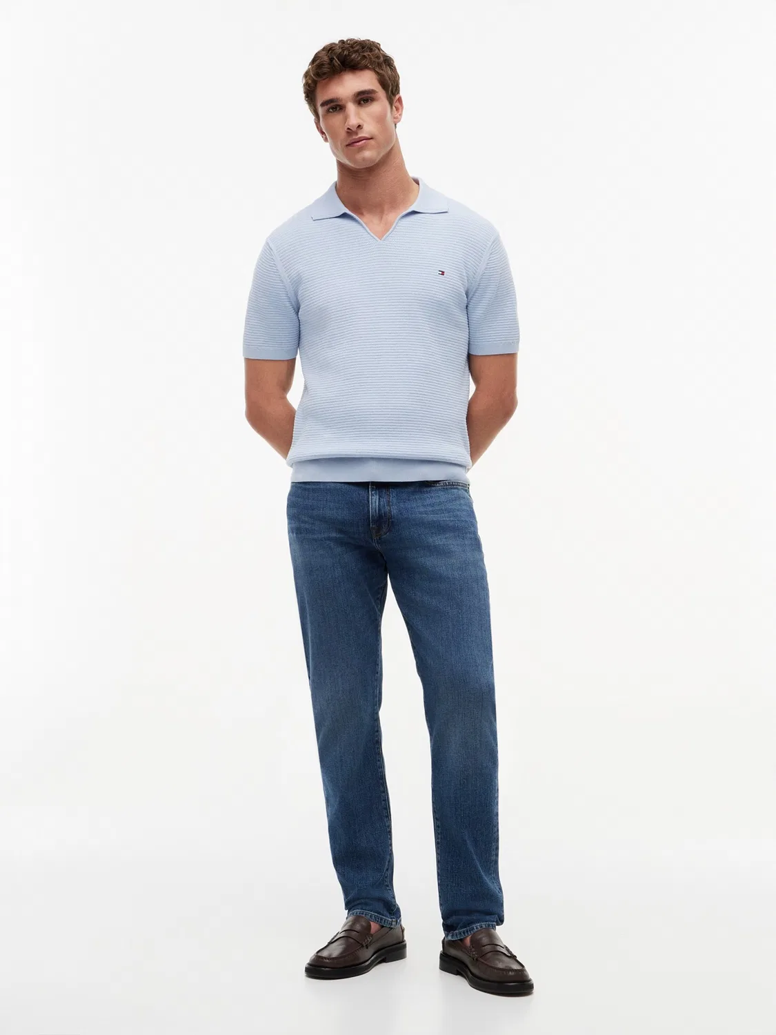 Свитер 'JONNY' Tommy Hilfiger, Light Blue — фото 4