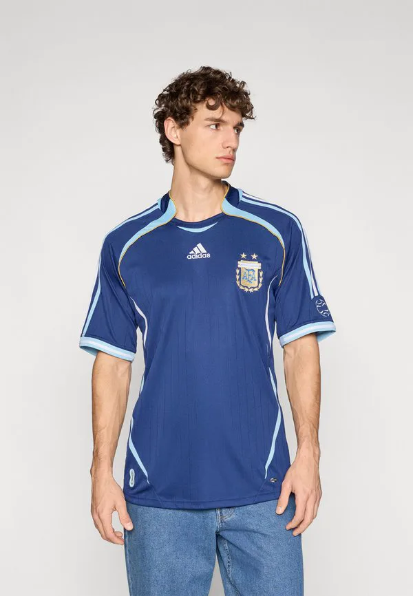 Выездная футболка сборной аргентины 2006 года. Adidas Performance, Dark Blue