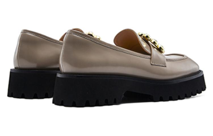 Женские лоферы Black/Taupe NINE WEST — фото 3