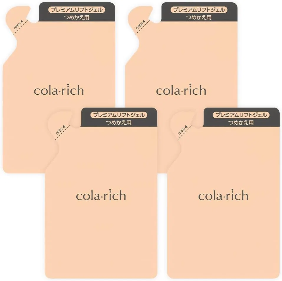 Гель для лица Kyusai Collarich EX Premium Lift, 55 г, 4 шт, коллаген
