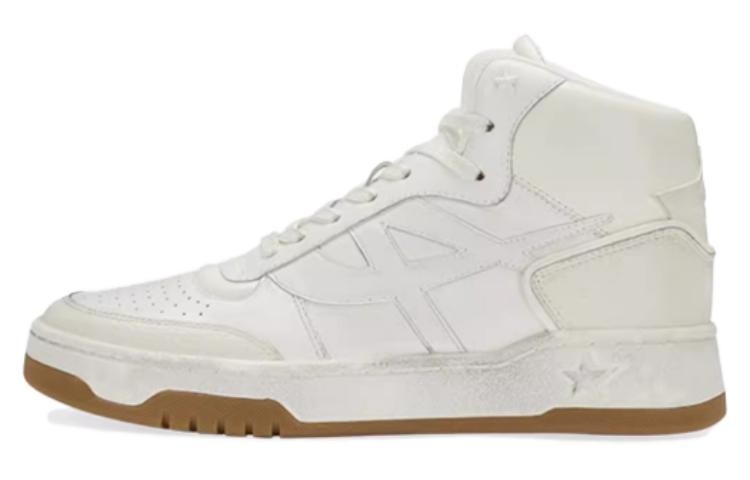 Кроссовки ASH Skateboarding Shoes Women's High-top White, белый