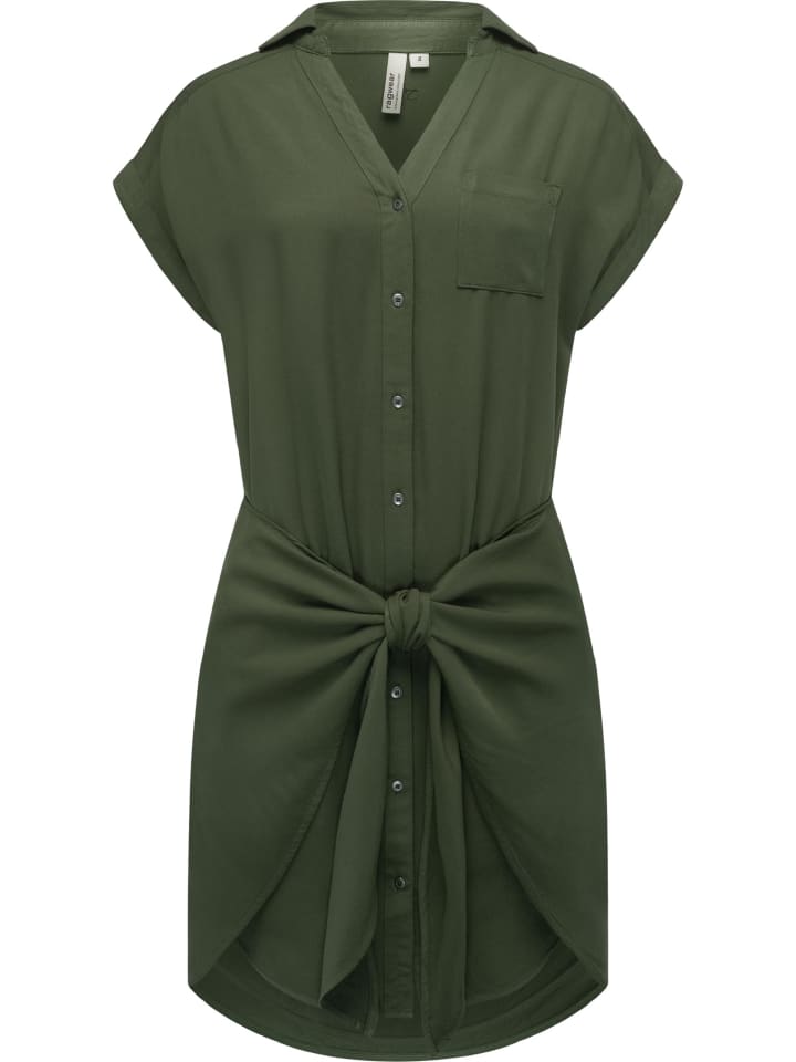 

Короткое платье ragwear, цвет dark olive