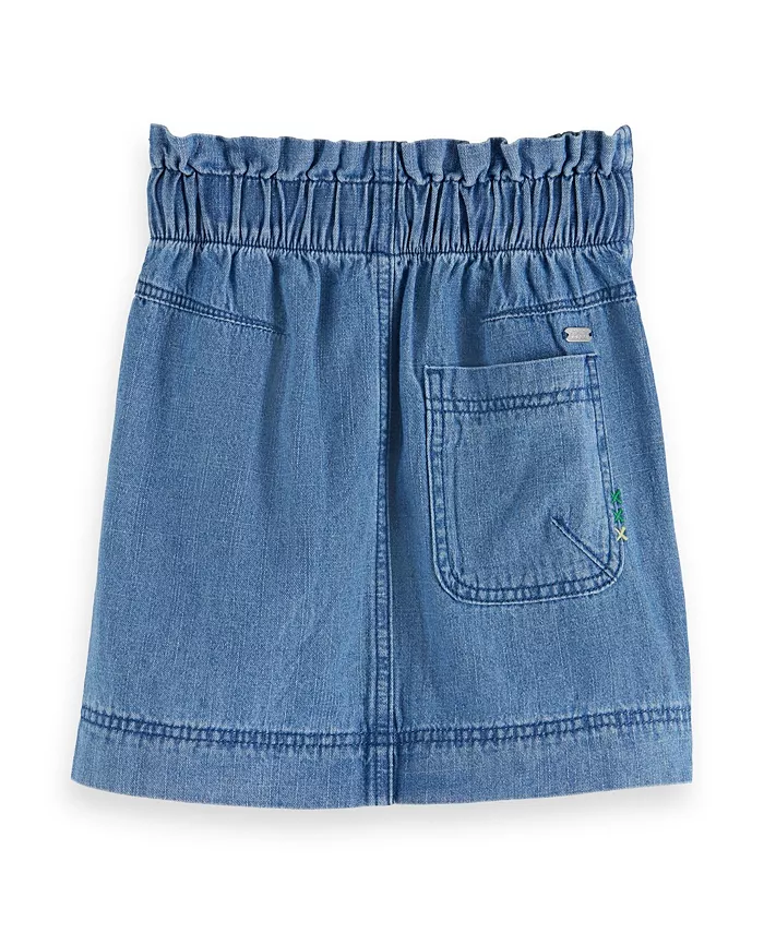 Юбка джинсовая облегченная спортивная Big Girls SCOTCH & SODA — фото 2