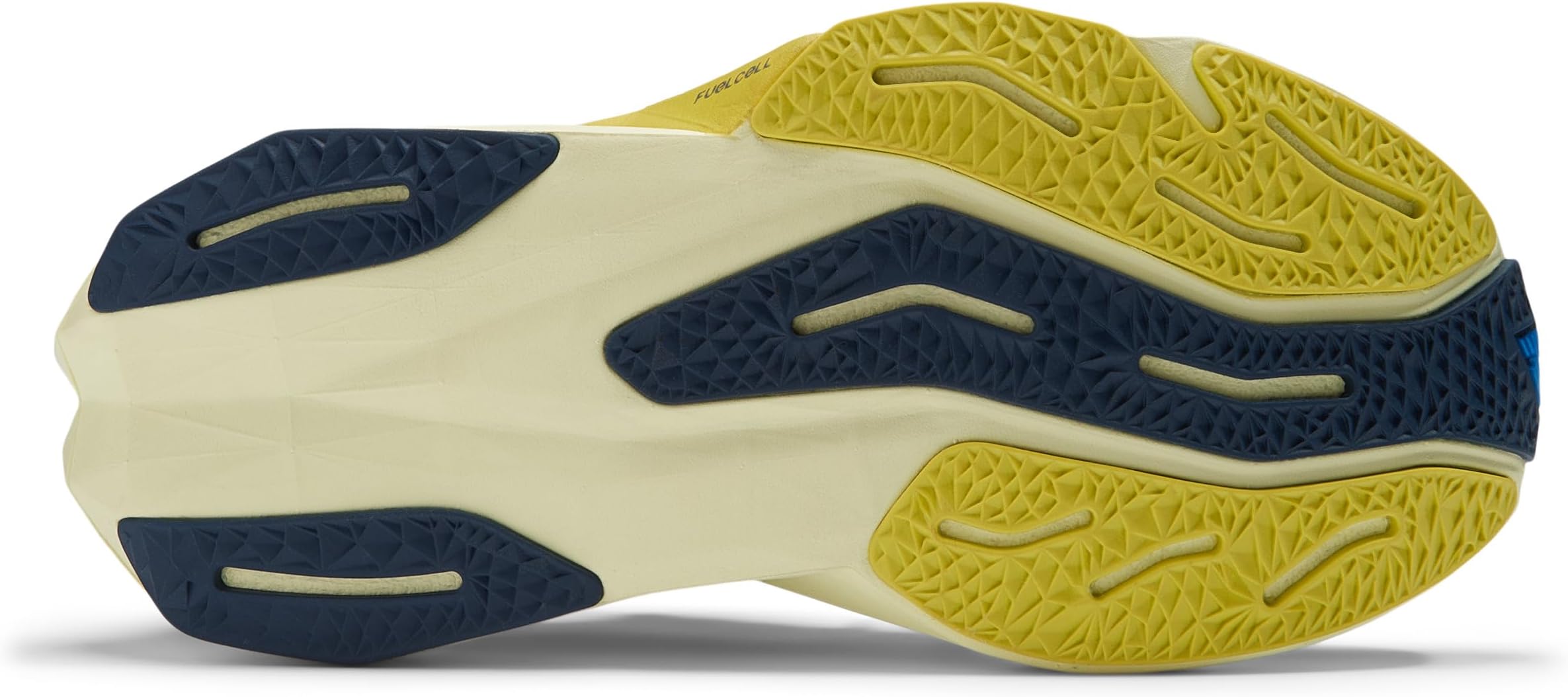 Кроссовки New Balance FuelCell Rebel v4, цвет Spice Blue/Limelight — фото 3