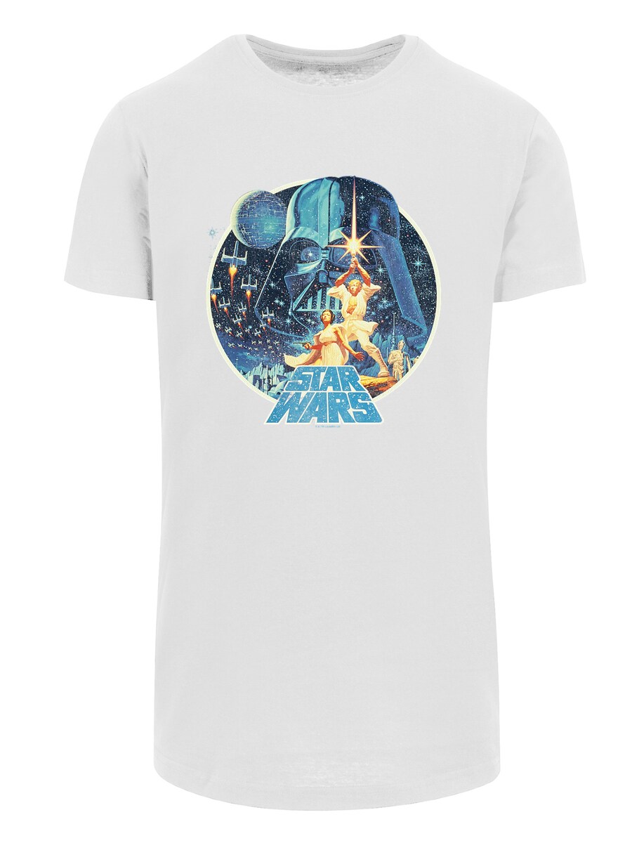 

Рубашка F4NT4STIC Star Wars Vintage Victory, белый
