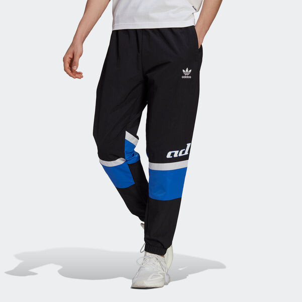Спортивные штаны adidas originals MENS TGP Embroidered Logo Printed Ankle-banded Sports Pants Black, черный — фото 2
