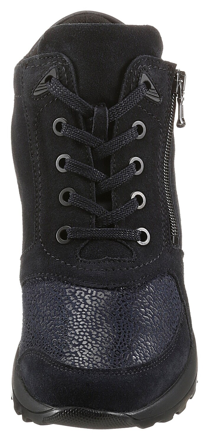 Туфли на шнурках WALDLÄUFER Athletic Lace-Up Shoes, ночной синий — фото 3