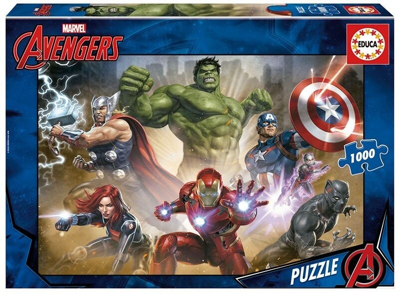 

Educa, пазл, Marvel, Avengers, 1000 шт.