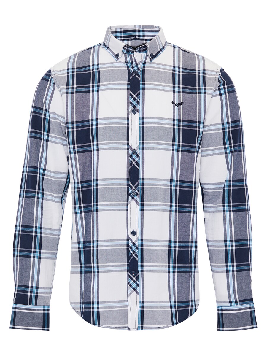 

Рубашка Slim Fit на пуговицах Threadbare Luca, белый