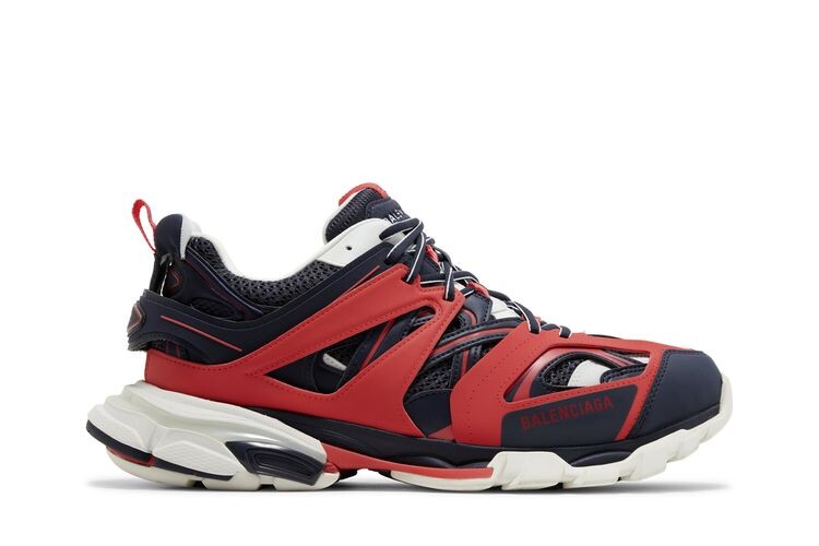 

Кроссовки Balenciaga Track LED Sneaker Red Dark Grey, красный