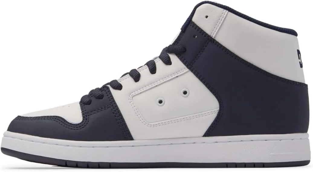 Мужские кроссовки DC Shoes Manteca 4 Hi Trainers, белый/темно-синий — фото 3
