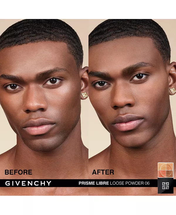 Prisme libre рассыпчатая пудра для подсветки и коррекции цвета, мини Givenchy, 06- organza ambré (for deep complexions) — фото 3