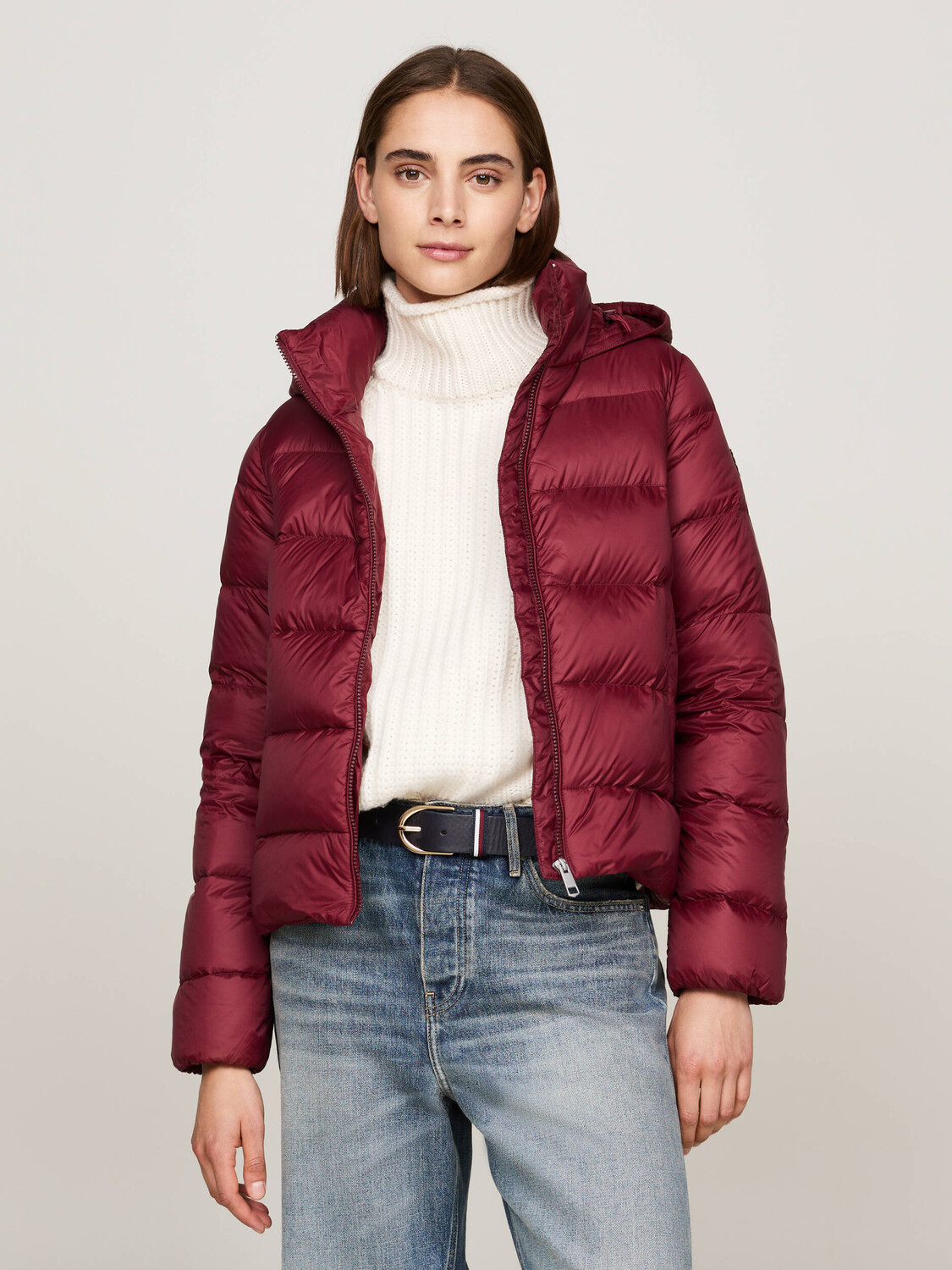 

Куртка Tommy Hilfiger Regular Fit, бордо