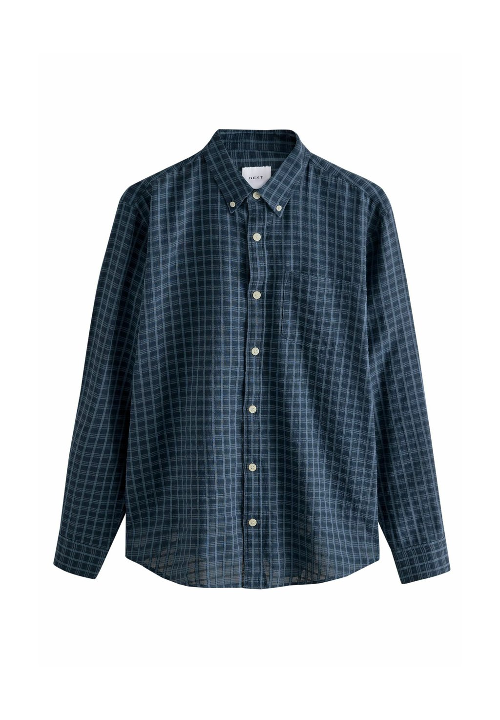 

Рубашка REGULAR FIT - CHECK LONG SLEEVE Next, синий