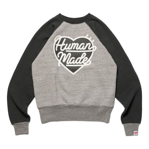 

Толстовка heart sweatshirt 'grey' Human Made, серый