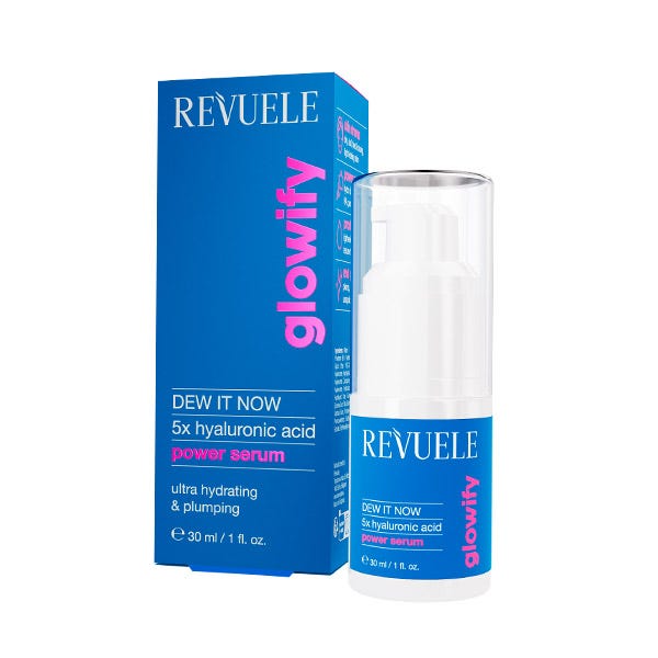 

Увлажняющая сыворотка для лица REVUELE 5X Hyaluronic Acid, 30 мл