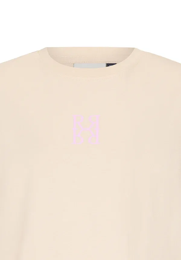 Футболка Annecy print t-shirt Retour Jeans, латте — фото 3