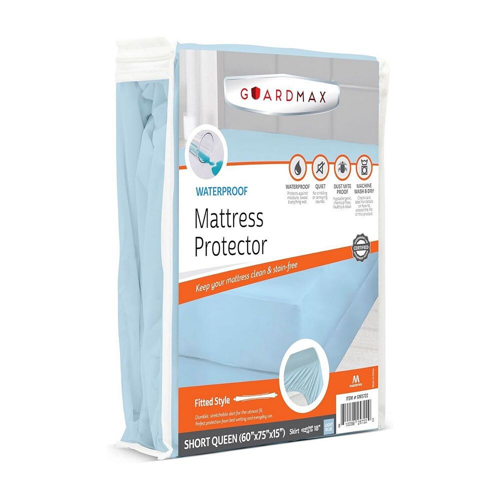 

Водонепроницаемый защитный чехол для матраса Guardmax, цвет Light Blue
