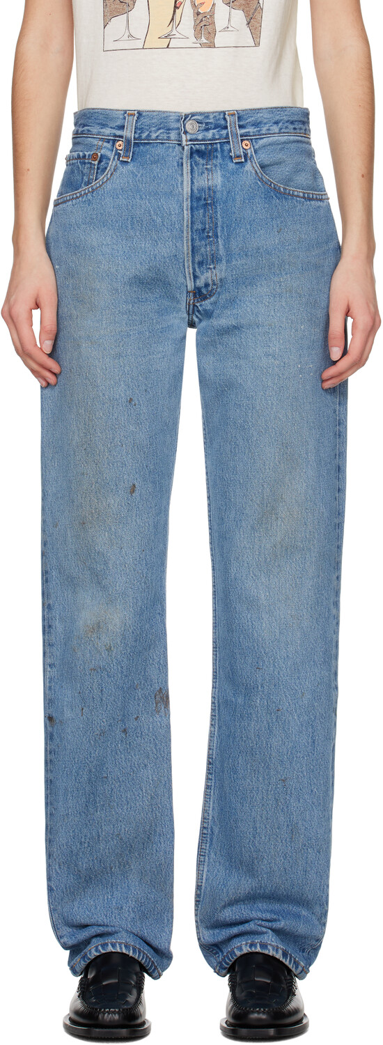 

Синие джинсы Levi's Edition 90-х годов Re/Done