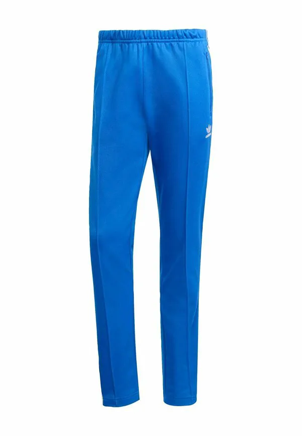 Классические спортивные штаны из хлопка Adidas Originals, Blue White — фото 4