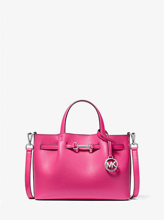 

Сумка-Портфель Carson из шагреневой кожи Michael Kors, розовый