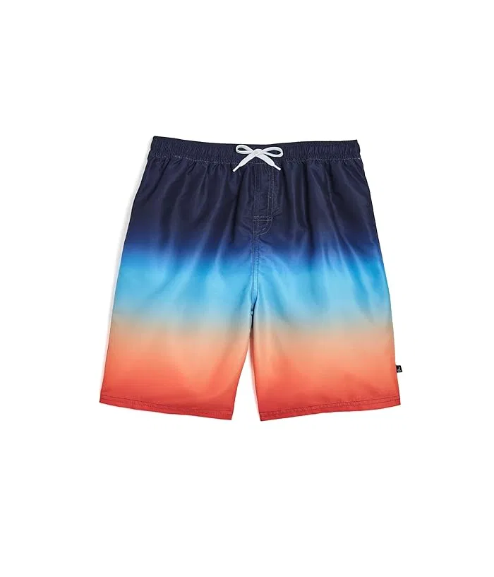 Плавки градиентные Gradient Swim Trunks Deux par Deux, Blue/Orange Gradient