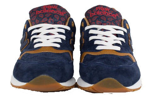 Кроссовки кроссовки политика x 999 New Balance, синий — фото 4