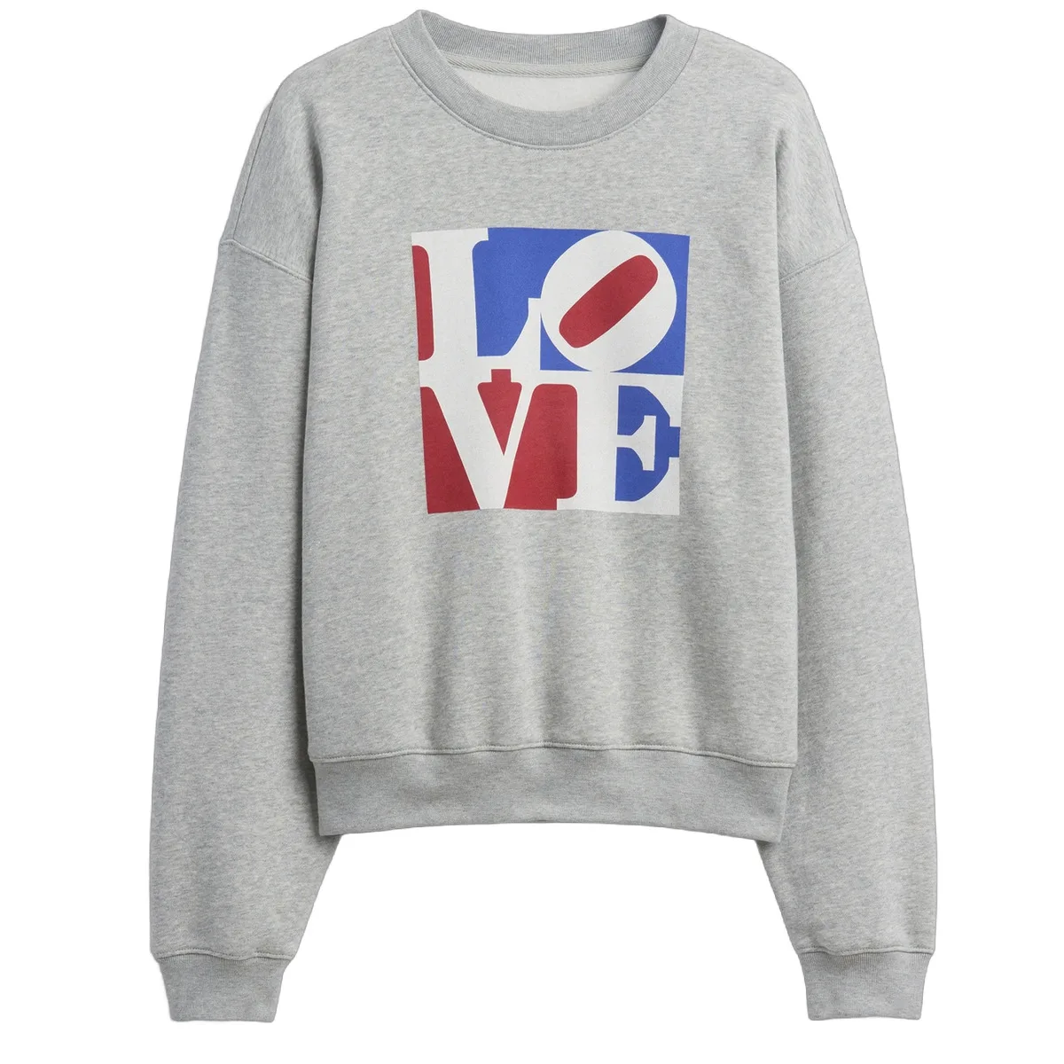Толстовка Robert Indiana SS26 GAP, серый