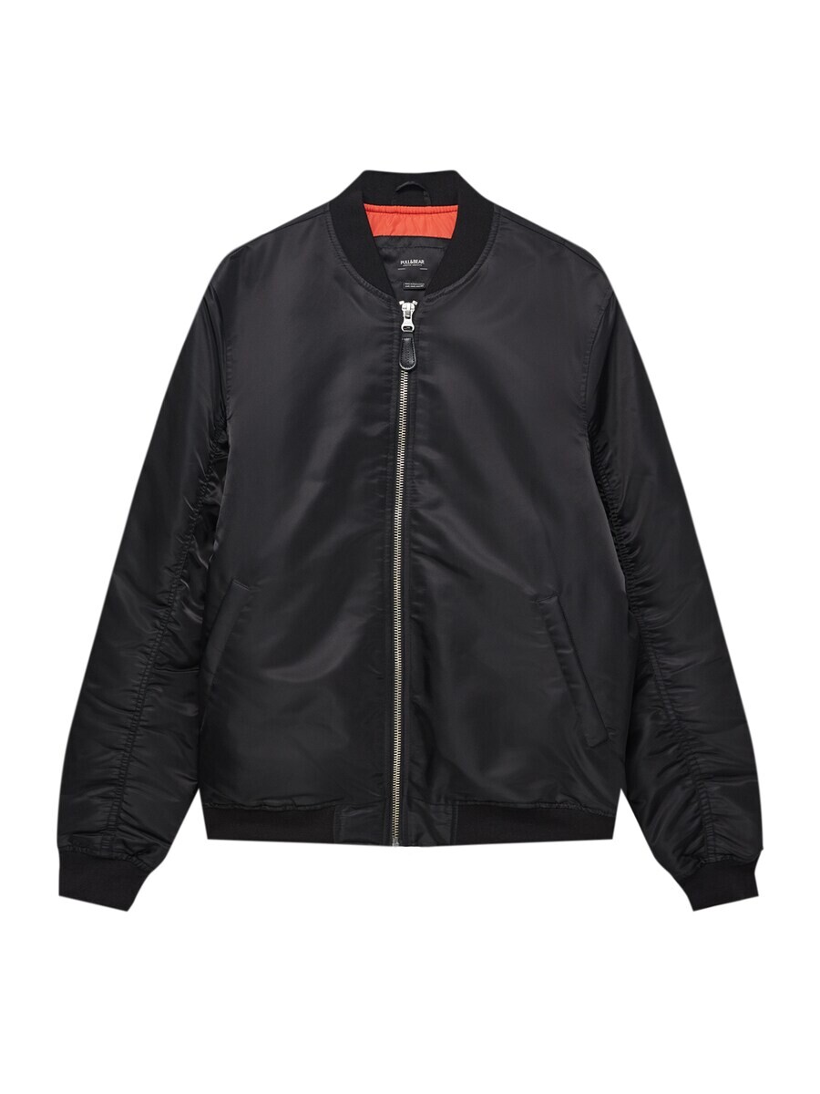 

Всесезонная куртка Pull&Bear Between-Season Jacket, черный