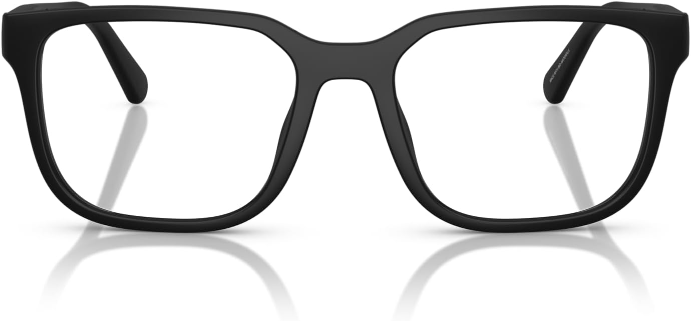 

COACH мужские Hc6264u универсальные квадратные оправы для очков, Matte Black/Demo Lens