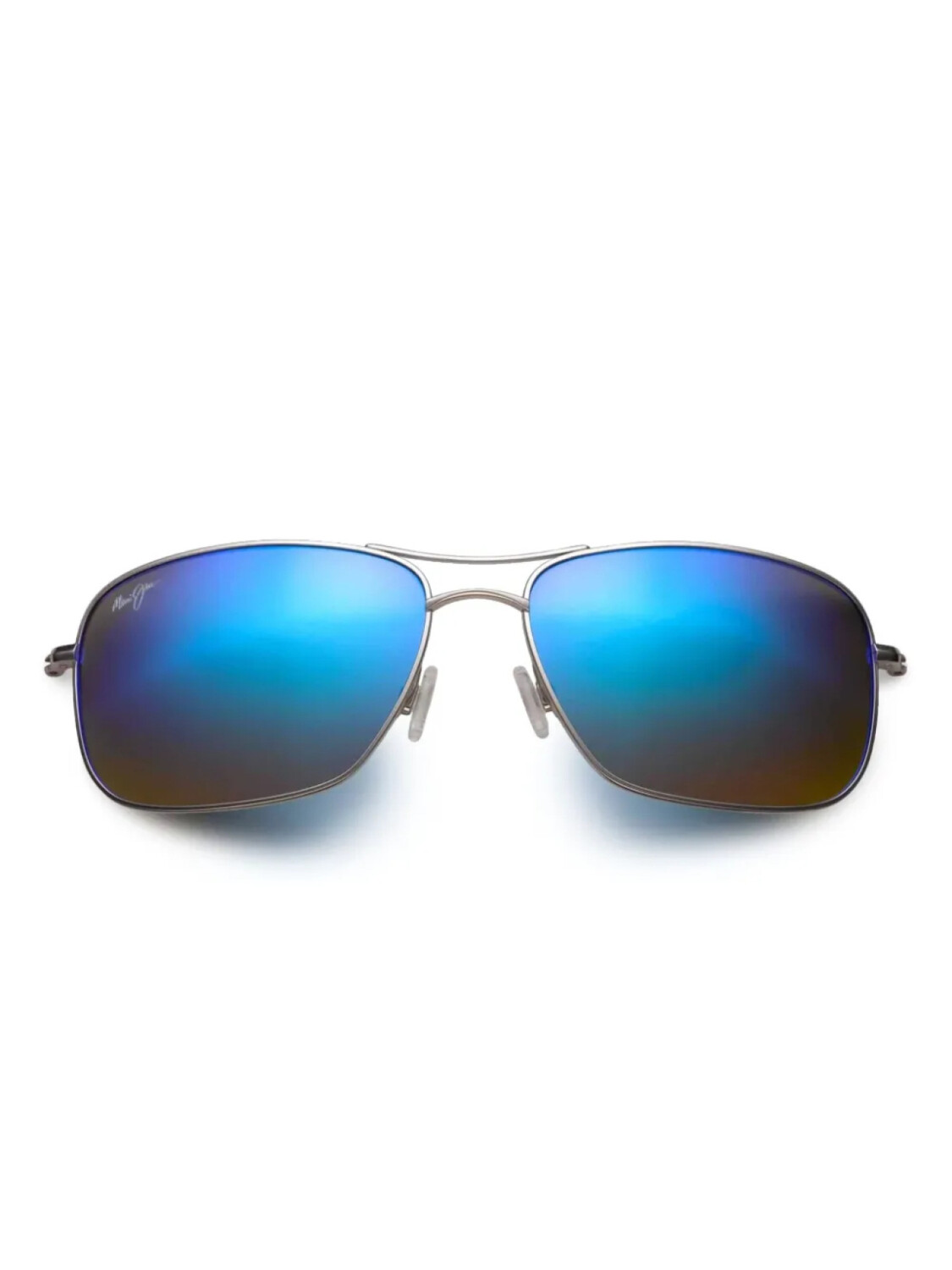

Солнцезащитные очки Maui Jim в оправе «пилот», серебристый