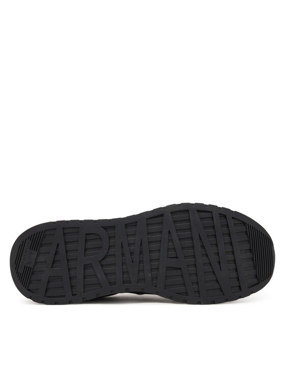 Кроссовки XM001683 AF17360 FC074 Armani Exchange, чёрный — фото 4