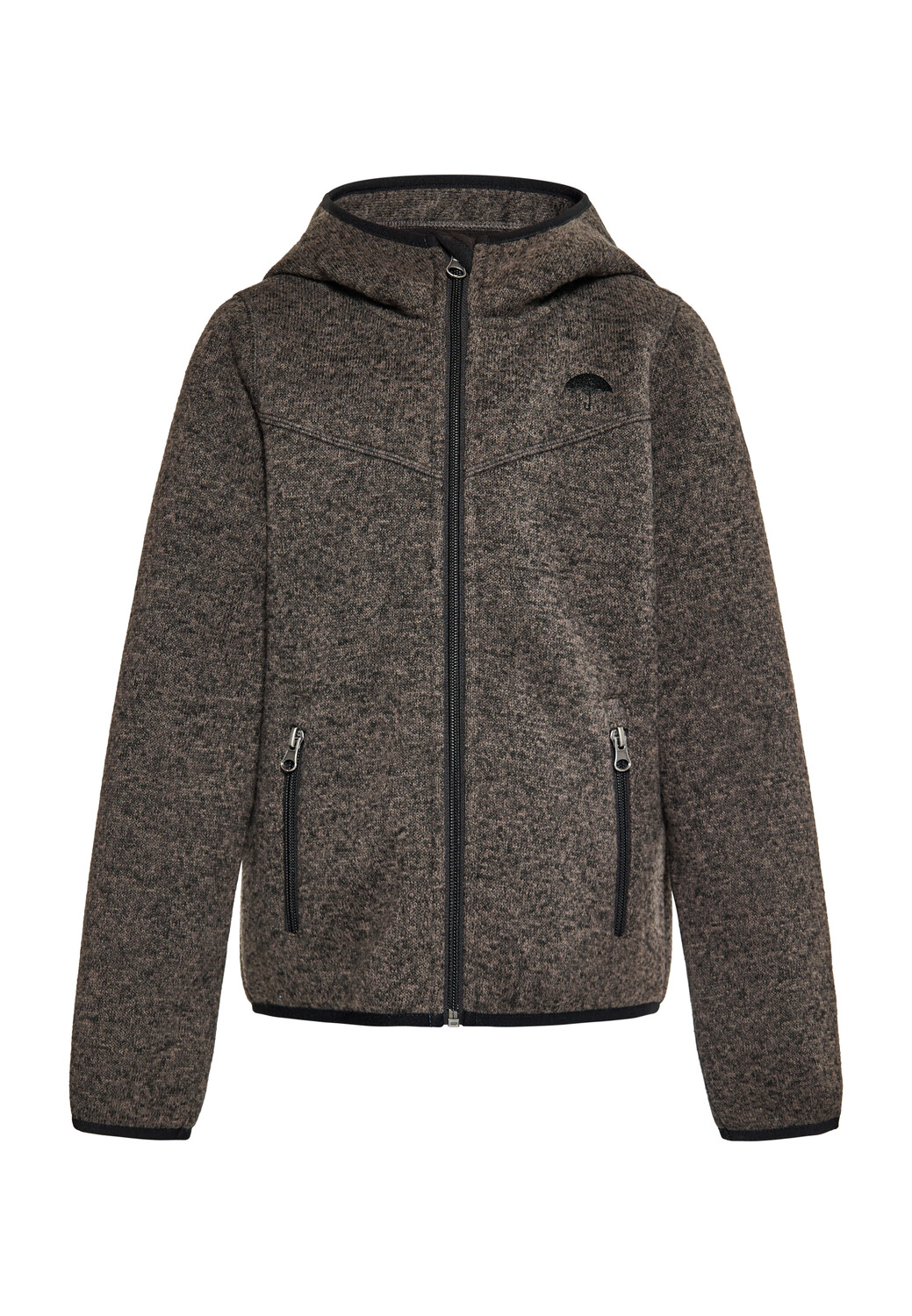 

Флисовая куртка Schmuddelwedda Strickfleeceblouson, цвет Grau Melange