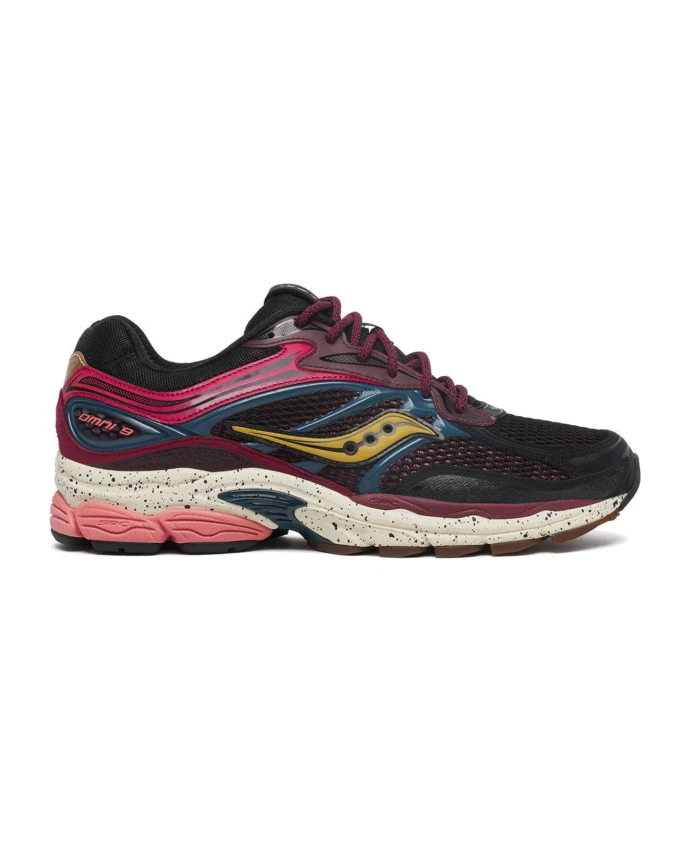 

Ретро кроссовки progrid omni 9 Saucony, мультиколор