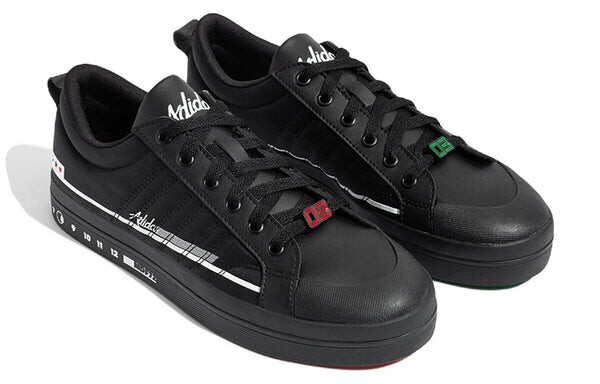 Кроссовки neo bravada Adidas, черный — фото 3