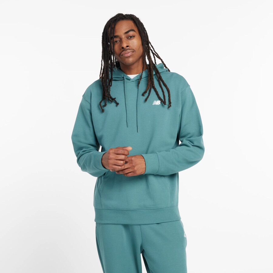 

Толстовка new balance Essentials, цвет Cyan blue