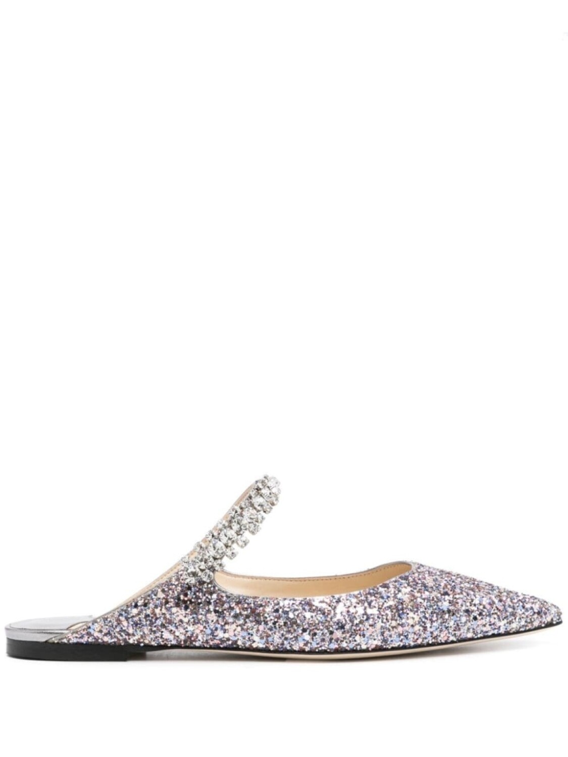 

Jimmy Choo балетки Bing с пайетками, фиолетовый