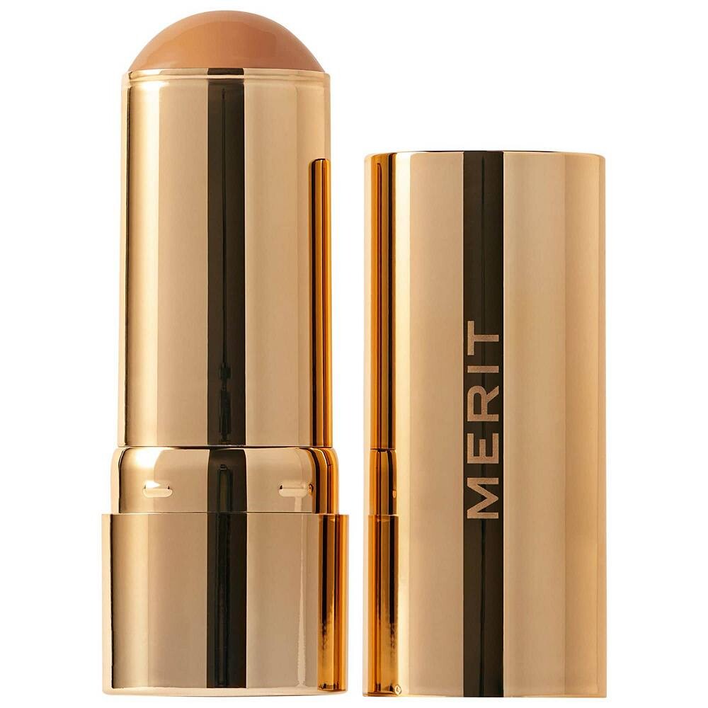 

Прозрачный скульптурирующий бронзер MERIT Bronze Balm, цвет Quince