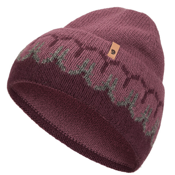 

Шапка Fjällräven, цвет Dark Garnet-Mesa Purple