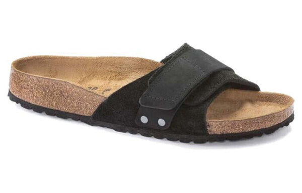 Сандалии Birkenstock Oita Suede Leather, черный — фото 2