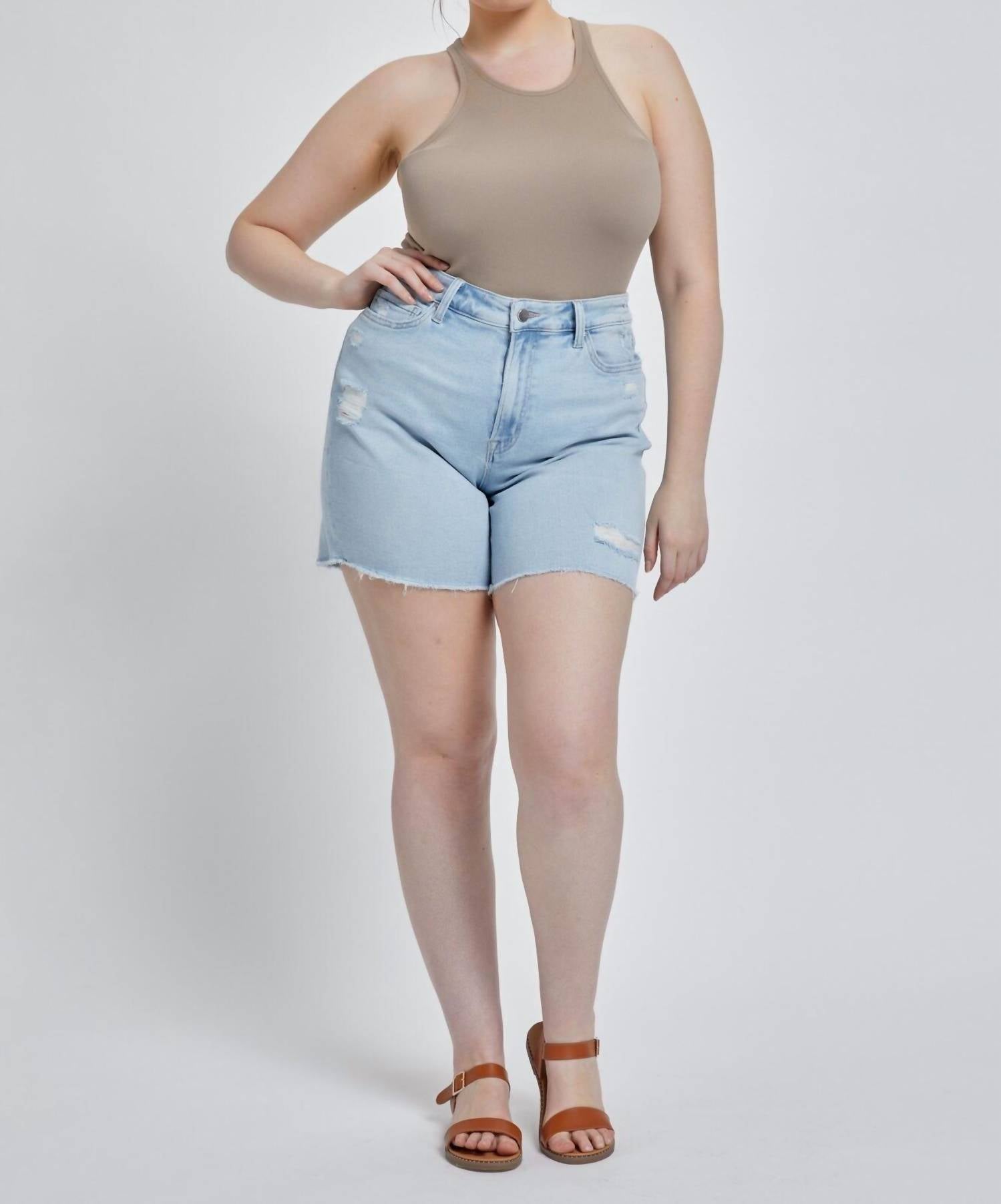 

Высокие миди-шорты с эффектом стрейч Anthemis Mica denim, Anthemis