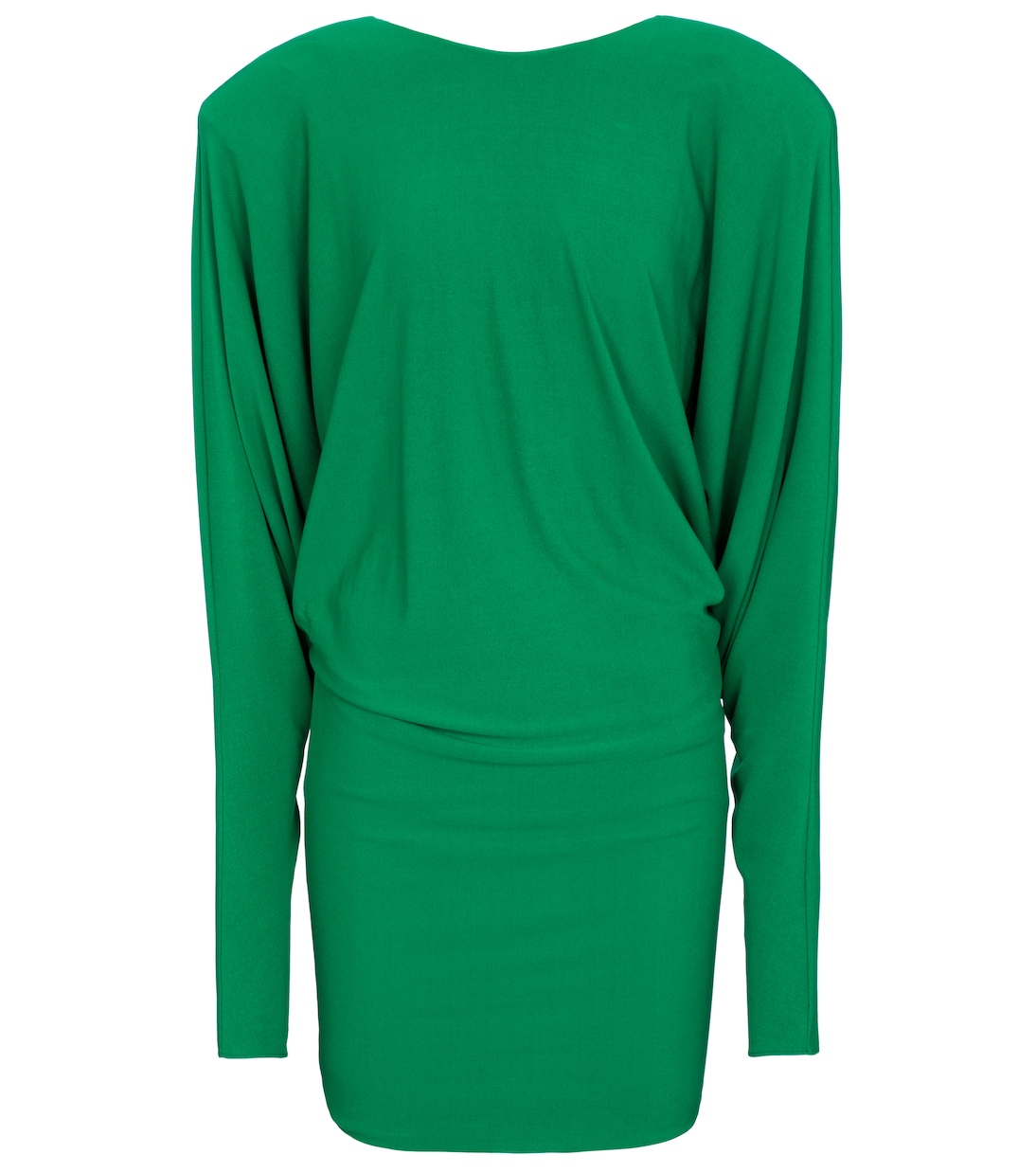 

Мини-платье из эластичного джерси Alexandre Vauthier, Emerald