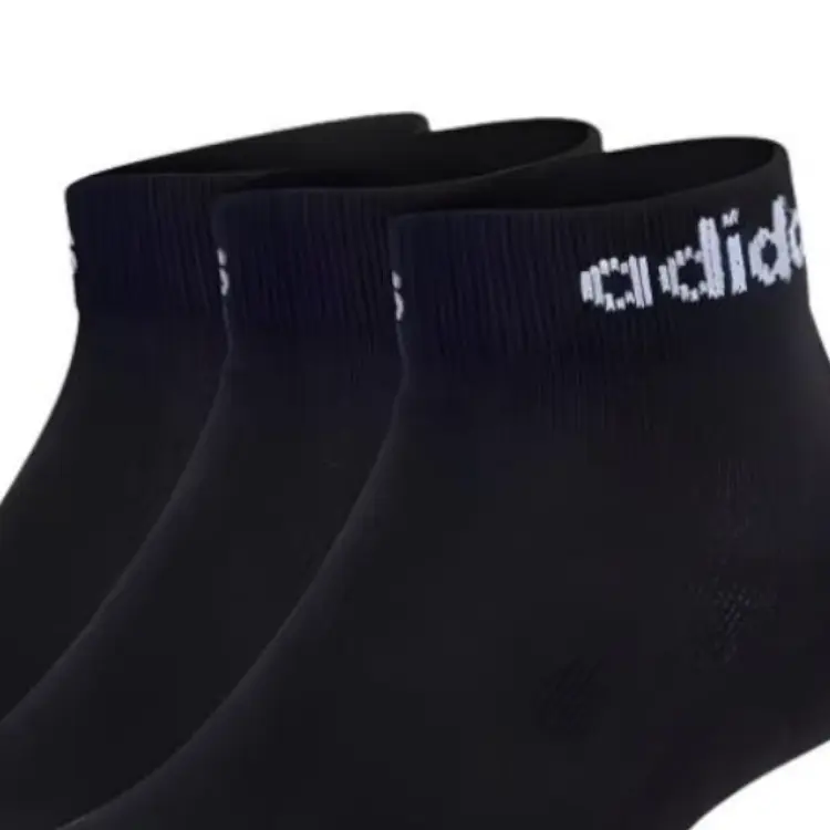 Adidas Neo Низкие носки унисекс набор из 3 штук черные — фото 4